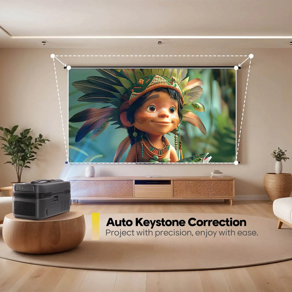 Proyector Magcubic HY450C 900ANSI 8K 4K Nativo 1080P Ultra Corta Distancia Allwinner H726 Auto Offset BT5.4 WIFI6 Asistente de Voz