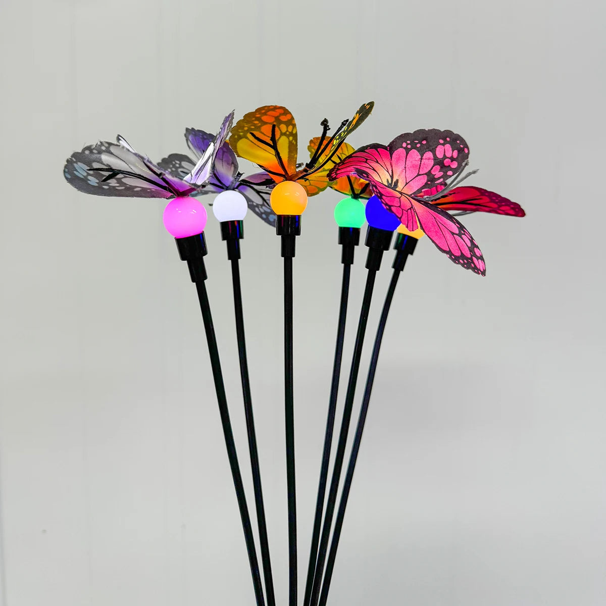 Solar Butterfly Garden Light Swaying Firefly Light Outside Solar Lamp Suitable for Yard Garden, Lawn, Passage Decoration