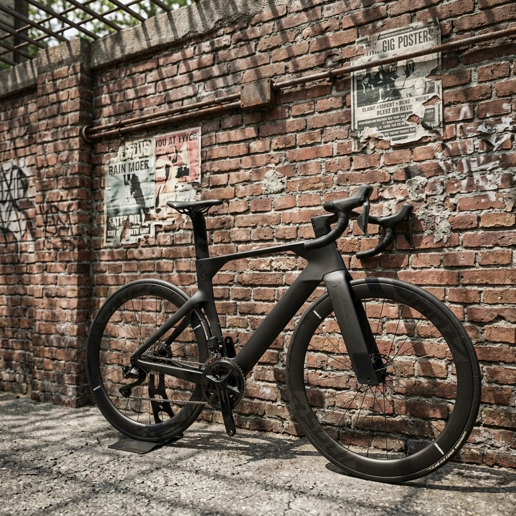 OEM 2 Carbon Fiber Aero Hardtail Road Bike 700C 24 Speed Mechanical Shifting Hydraulic Disc Brake Lightweight Racing Bike