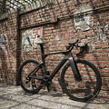 OEM 2 Carbon Fiber Aero Hardtail Road Bike 700C 24 Speed Mechanical Shifting Hydraulic Disc Brake Lightweight Racing Bike