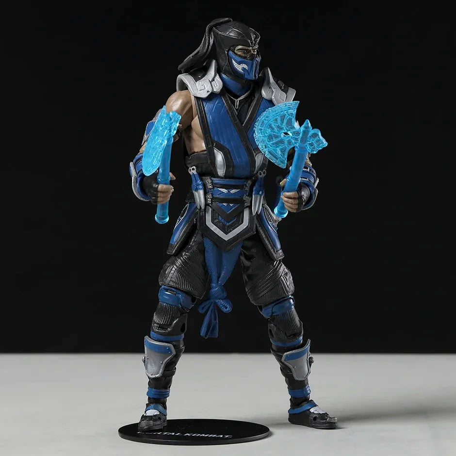 Figura de acción de Sub-Zero y Scorpion de 7 pulgadas, modelo de PVC, estatua de decoración, juguete de regalo