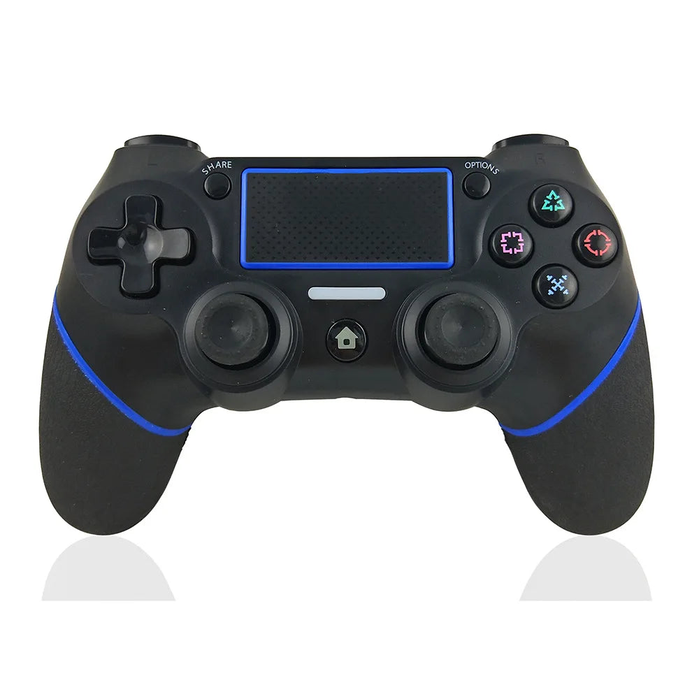 Gamepad For PS4 Controller, Wireless Bluetooth Controller, Six-axis Double Vibration Controller, For PS4/PC Wireless Gamepad