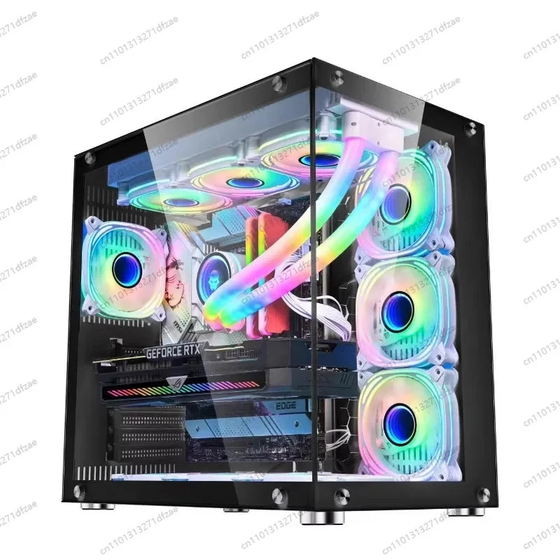 Computer Full Set R5 7500F/RX 7650GRE/32GB RAM/1TB SSD Home Office Gaming Pc Desktop Computer Gamers