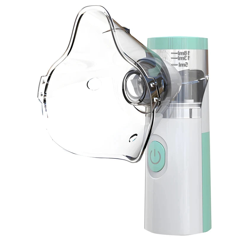 Nebulizador de malla portátil W303, máquina inhaladora médica de mano con máscara para adultos y niños, atomizador ultrasónico doméstico para respiración