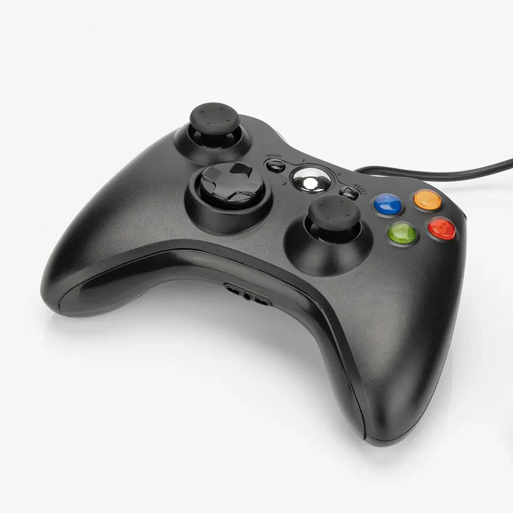 Controlador inalámbrico/con cable para controlador de juego Xbox 360 con Turbo de doble vibración Compatible con Xbox 360/360 Slim y ventana de PC