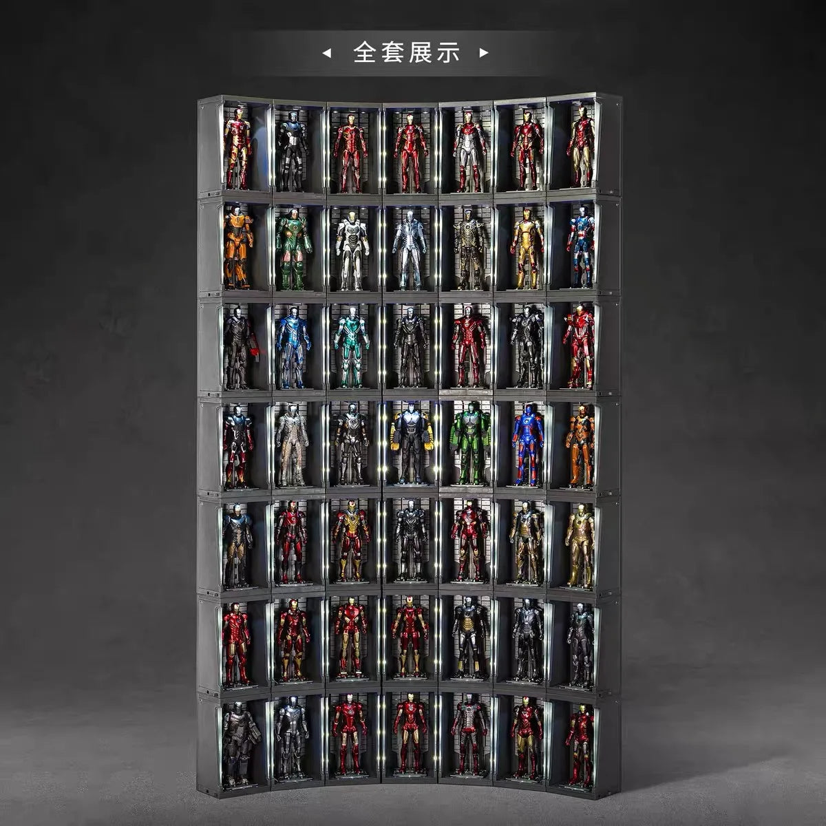 En Stock, Juguete Oficial ZD Toys, Serie Completa Iron Man Hall of Armor 2.0, Figura de Acción Coleccionable, Decoración, Regalo