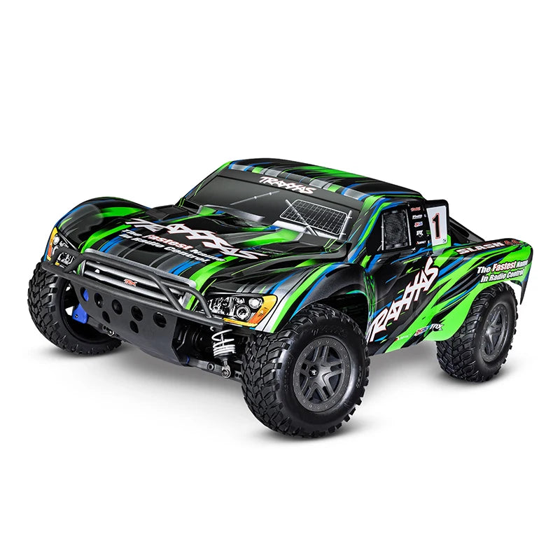 Nuevo 1/10 SLASH 4WD coche de Control remoto sin escobillas BL-2S sin escobillas carcasa de coche Control remoto vehículo todoterreno Juguetes