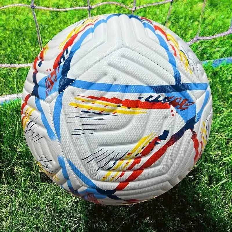 Balón de Fútbol Clásico de PVC Tamaño 5, Resistente al Desgaste y a Prueba de Explosiones, para Entrenamiento, Competencia y Juego Deportivo Profesional.