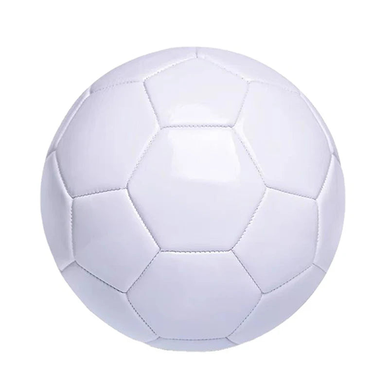 Blanco tamaño estándar 5 balones de fútbol equipo partido grupo entrenamiento balones de fútbol al aire libre para hombres mujeres Futbol Futebol regalos DIY