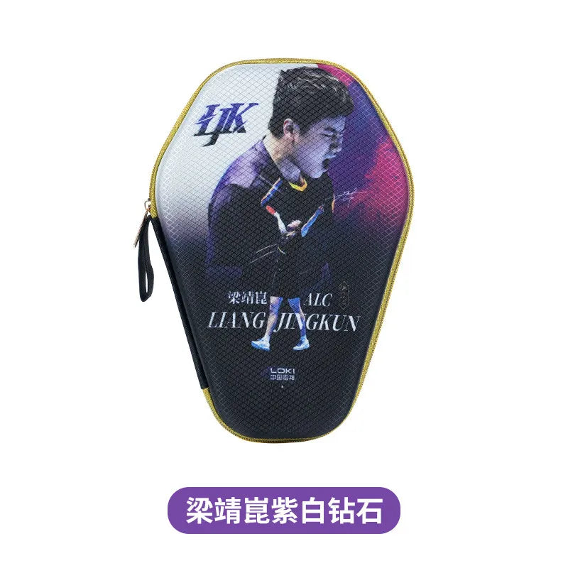 5 estilos LOKI EVA, bolsas deportivas rígidas para raquetas, funda para raqueta de tenis de mesa, funda protectora impermeable de alta calidad para pala de Ping Pong