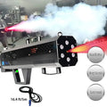 Pistola de humo LED RGB de 1500W, equipo de efectos especiales para escenarios, pulverizador de humo para DJ, discotecas, fiestas y bodas