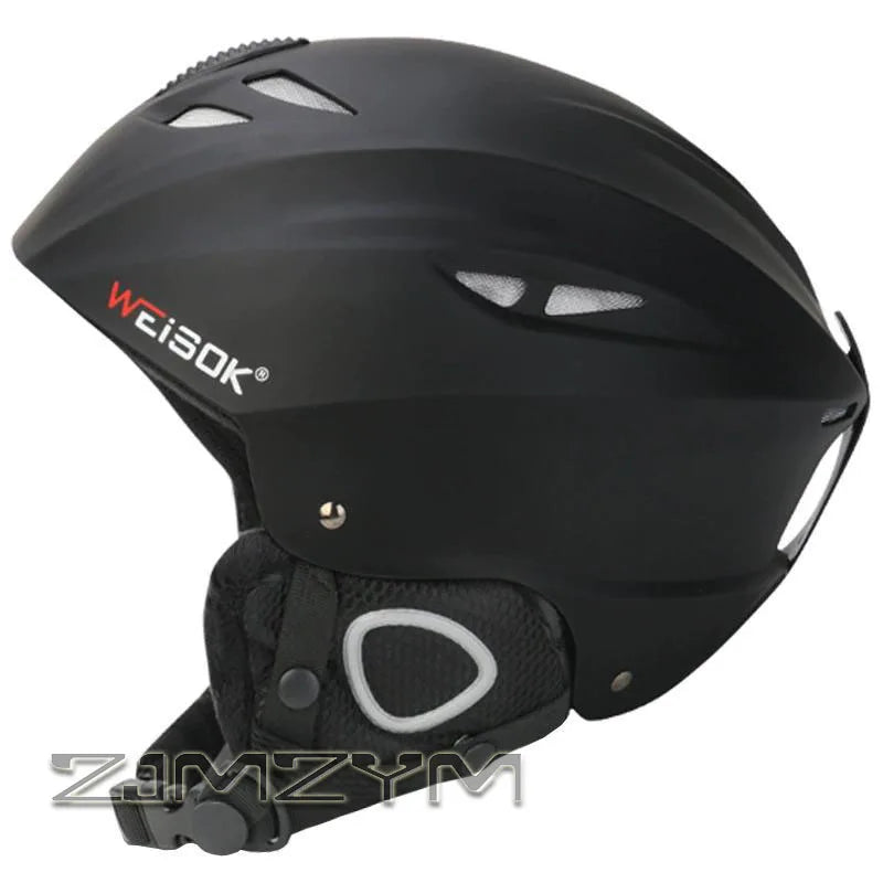 Casco de esquí profesional para hombres y mujeres adultos, casco ligero para esquiar y practicar snowboard, equipo de protección para deportes de esquí
