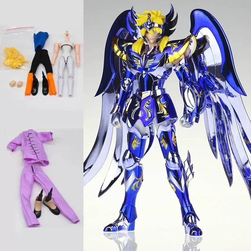 [En stock] Figura de acción JM.MST Saint Seiya Myth Cloth EXM Dragon Shiryu Hyoga Cygnus Andromeda Shun God V4 Zodiac Knights
