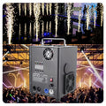 Máquina de chispa fría TI de 700W, máquina de chispa de polvo Ti, control remoto DMX, fuegos artificiales fríos inalámbricos, espectáculo de fiesta de boda, DJ, discoteca, escenario