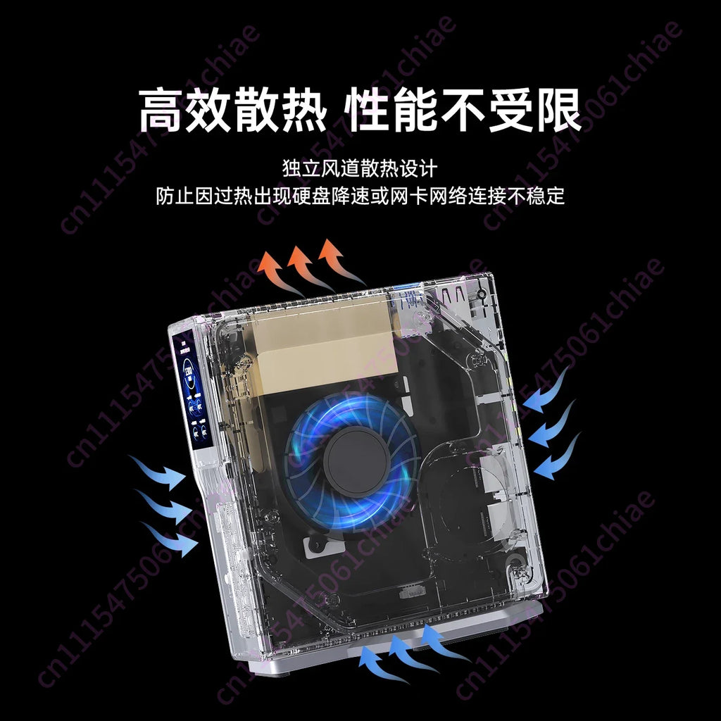 Mini Computadora de Escritorio S1 N95, Ligera, para Oficina, Negocios, Entretenimiento de Audio y Video