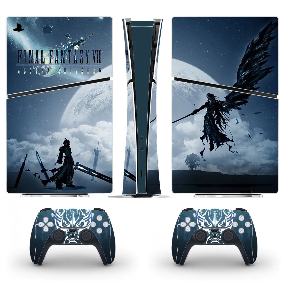 New Game PS5 Slim Digital Skin Sticker Decal Cover for Console and 2 Controllers PS5 Slim Sticker Vinyl