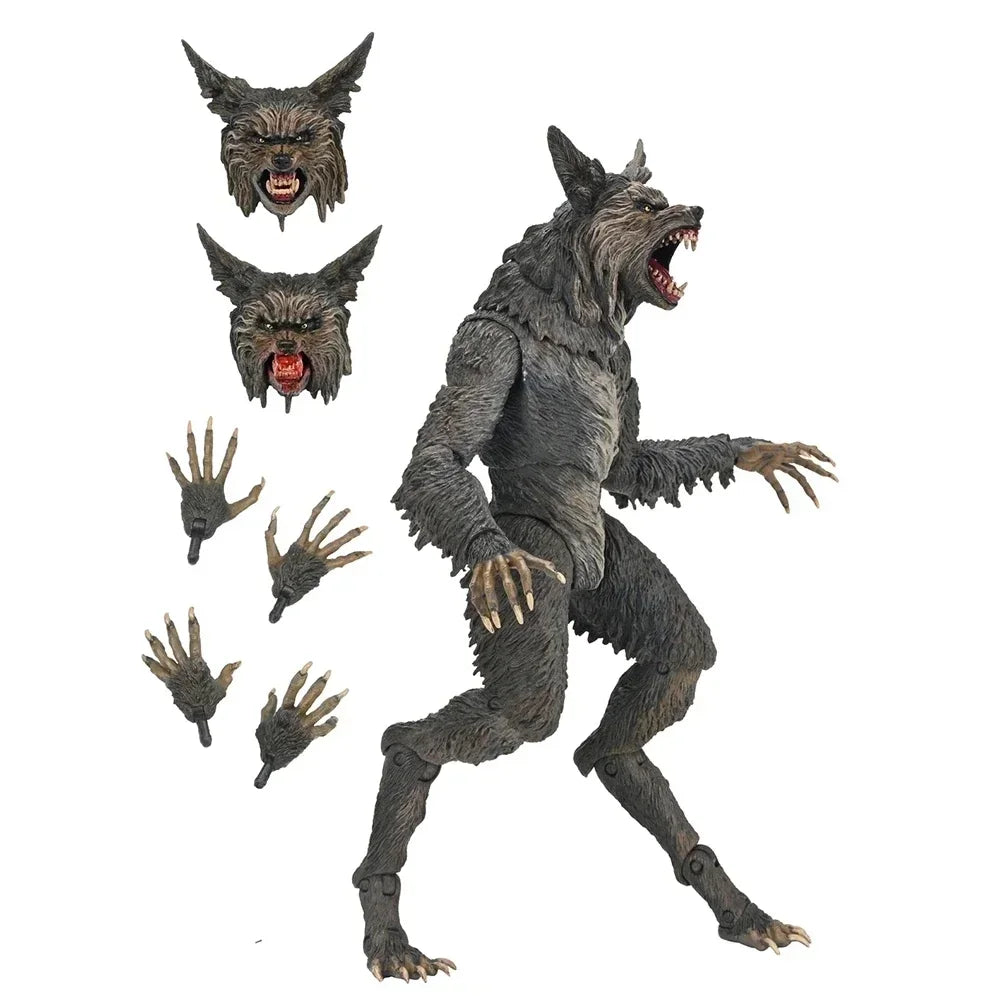 En stock: Figura de acción NECA 05100 The Howling Ultimate Werewolf, escala 7 pulgadas