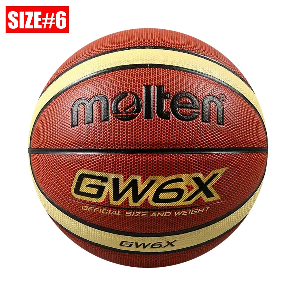 Balón de Baloncesto Molten 2026, Tamaño Oficial 7/6/5, Material PU, para Interior y Exterior, Entrenamiento, Partidos, Equipo, Baloncesto Original