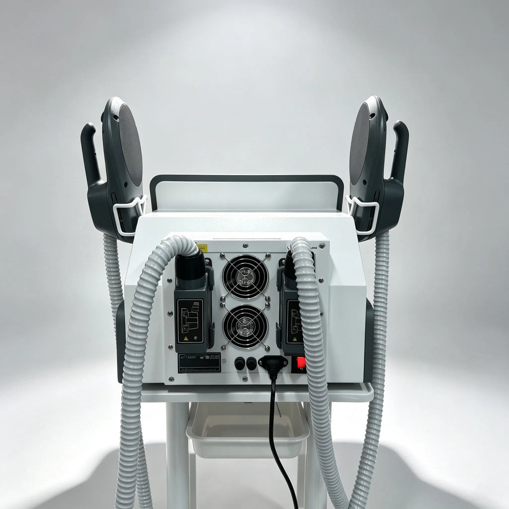 Dispositivos de estimulación muscular EMS Myoslim 7500W, masajeadores corporales, máquina de belleza profesional para quemar grasa, perder peso y adelgazar.