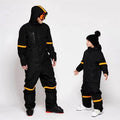 Traje de Esquí de una Pieza para Hombre y Mujer, Impermeable, Cortavientos, Mono para Snowboard, Cálido, Aislado, para Deportes de Nieve al Aire Libre en Invierno