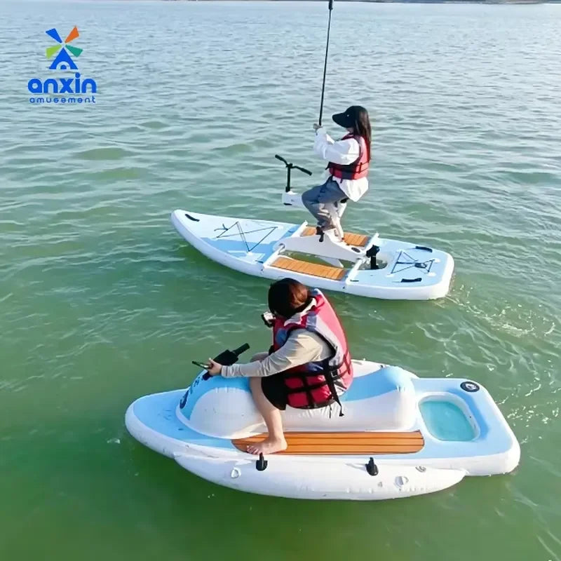 Venta Directa de Fábrica: Bicicleta Acuática Inflable Comercial, SUP, Tabla de Pedales para Varias Personas, Venta al Por Mayor para Proyectos de Parques de Diversiones