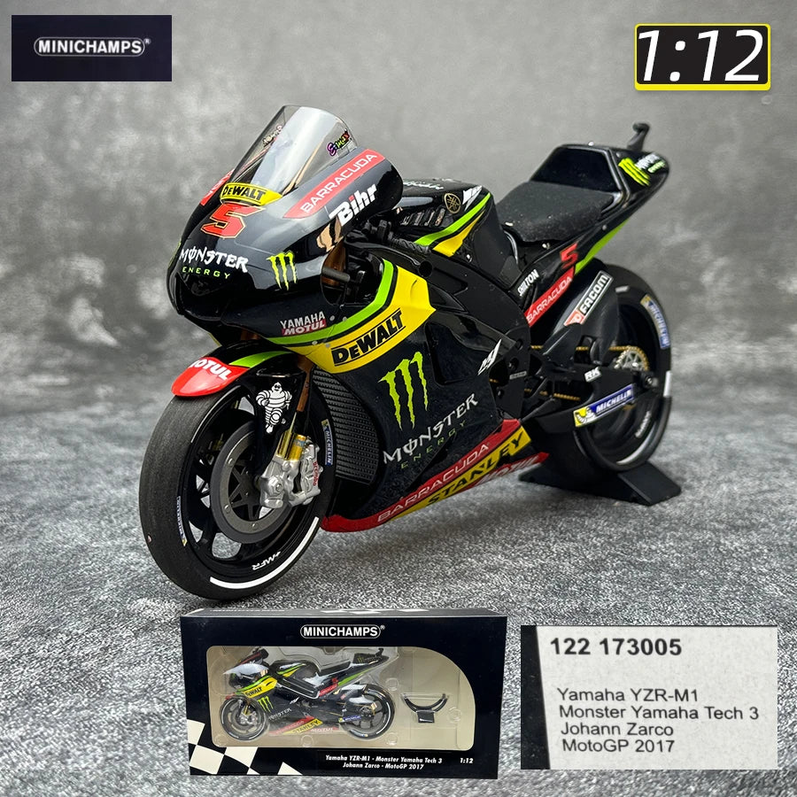 Minichamps 1/12  New FOR YZR-M1  RC213V  GP11 Metal motorcycle model static display collection holiday gifts