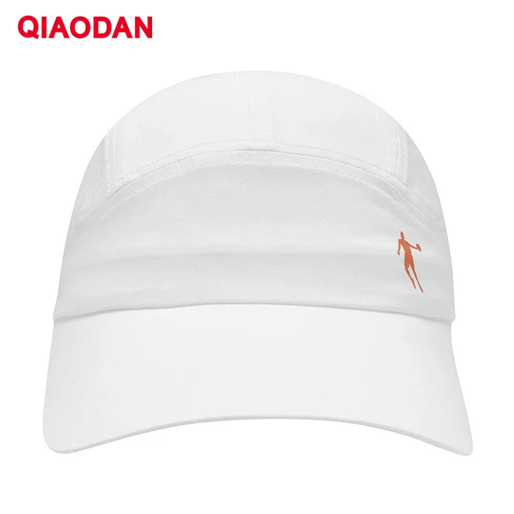 Gorra deportiva QIAODAN para hombre, novedad 2026, ligera, transpirable, ajustable, atlética, absorbente de sudor, cómoda, para correr, modelo QXBAC1264002R