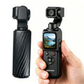 Cámara de Vlogging 4K, Cámara Digital de 75MP, 330 °   Cámara de bolsillo portátil con pantalla táctil, zoom de 18 aumentos, conexión WiFi, seguimiento facial y lente giratoria, ideal para vlogs.