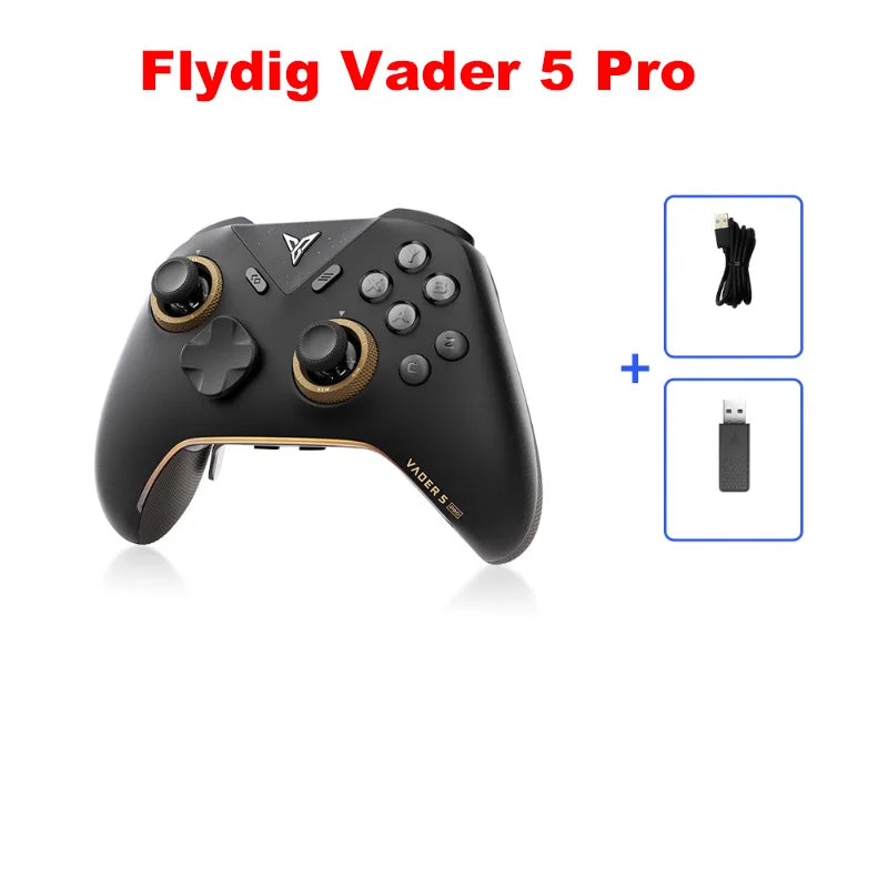 Flydigi Vader 5 Pro V2 Gaming Controller, Force-switchable Tirgger Support, For PC/NS/Mobile/TV Box, PC Gamer PS