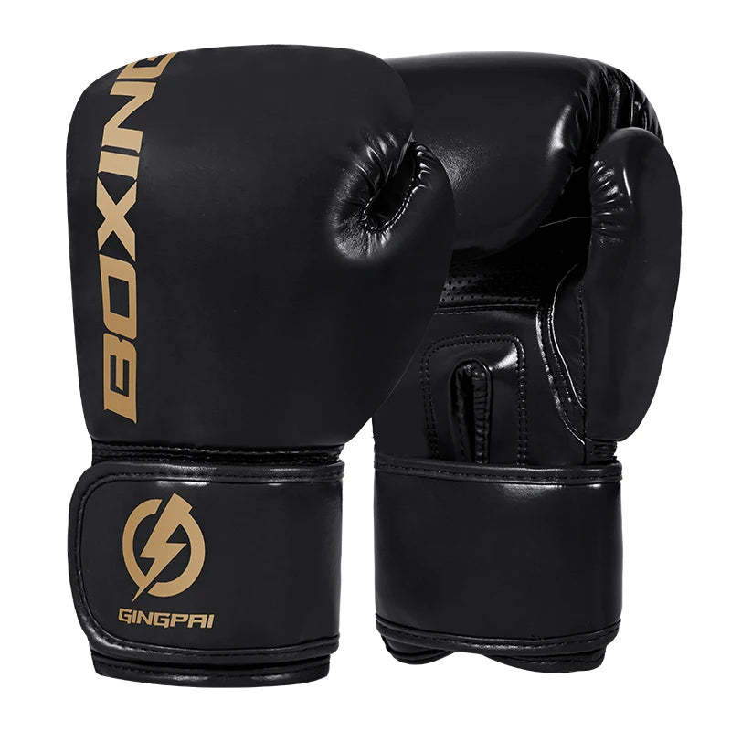 4 6 8 10 12oz guantes de boxeo para hombres y mujeres guantes de combate de competición de entrenamiento de boxeo guantes de entrenamiento de saco de arena boxeo MMA