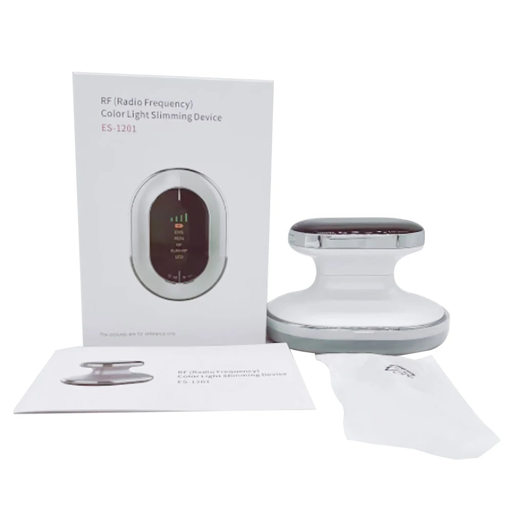 Masajeador Corporal EMS para Adelgazar, Quemador de Grasa, Pérdida de Peso, Radiofrecuencia, Masajeador Anticelulítico, LED Infrarrojo, Lifting Facial, Eliminación de Arrugas