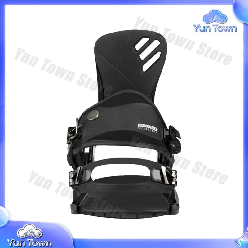 Fijaciones de Snowboard para Step-In, Dureza Media 7-8, Carbono, PU, Amortiguación EVA, Ligeras, para Riders Avanzados