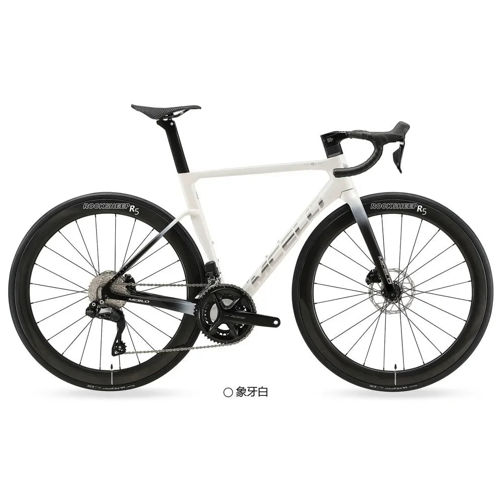 F, YUZHE V2 Fleet specific high-end ultra light 7.5kg 105 Di2 R7170-24S T800 carbon fiber road bike hydraulic disc brake 700*28C