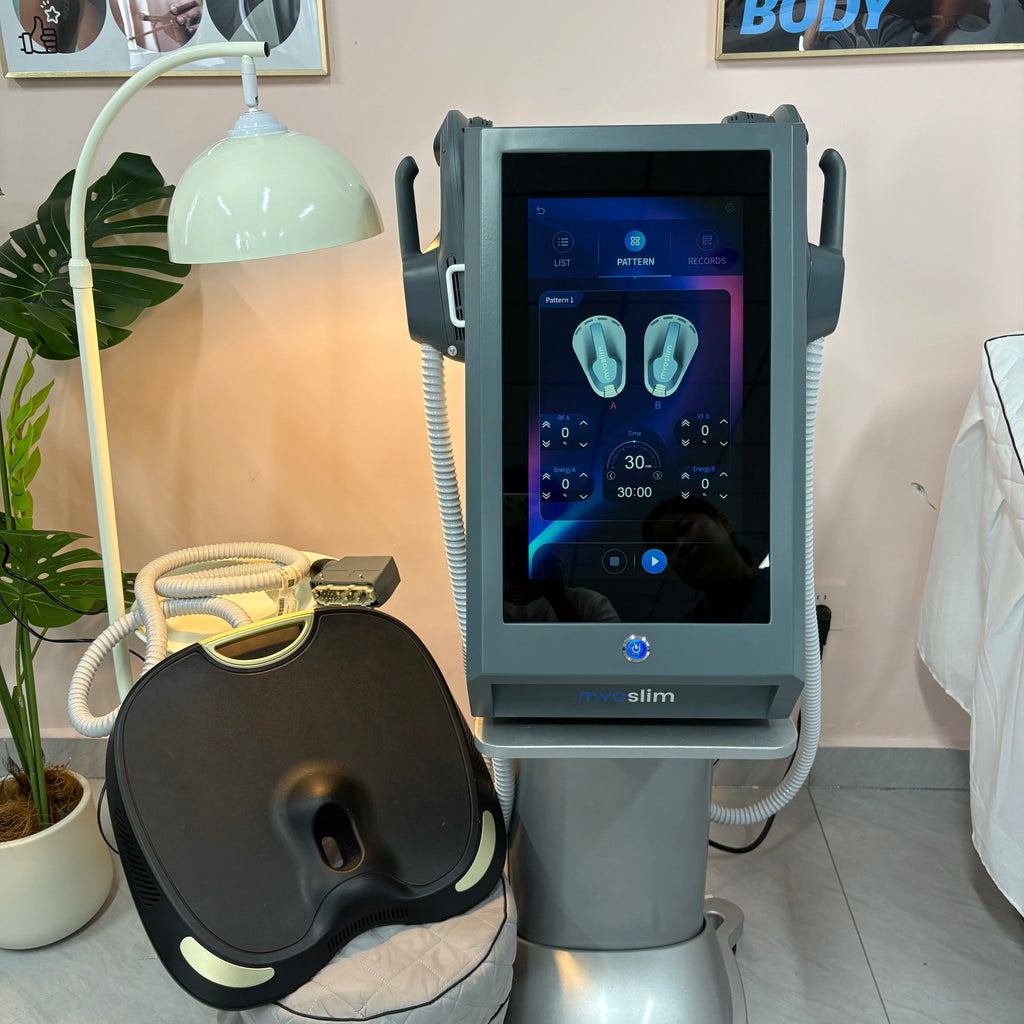 Máquina Profesional EMSZERO Sculpting NEO RF, EMS para Adelgazar el Cuerpo, HI-EMT PRO, Estimulación Muscular, Eliminación de Grasa