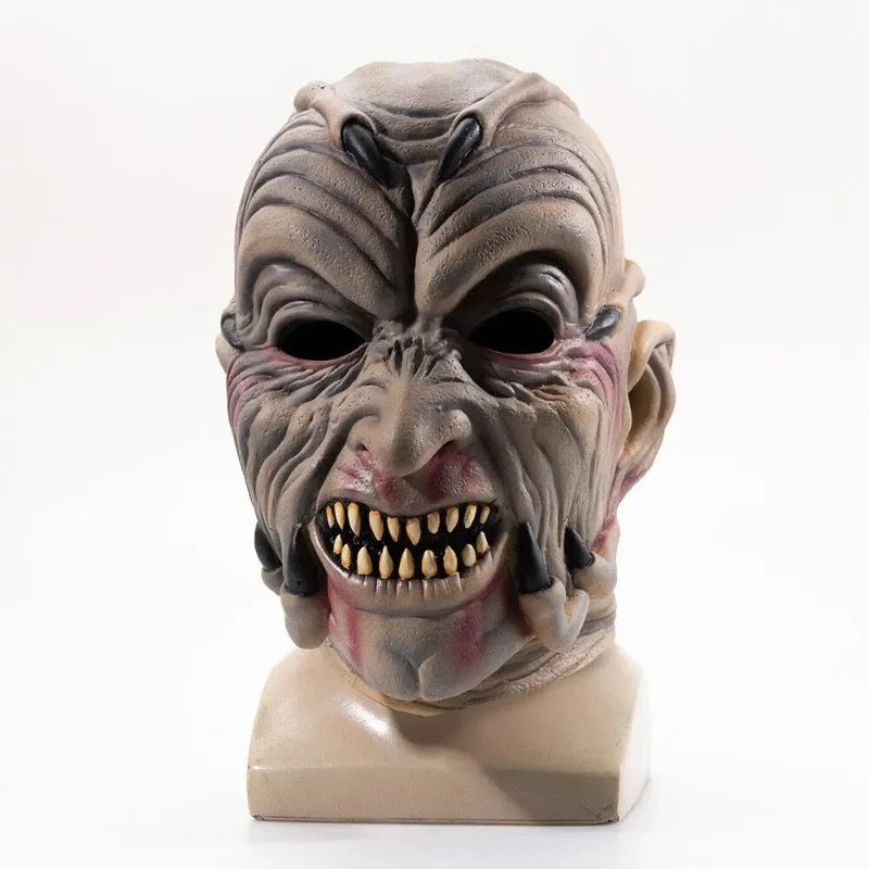 2023 máscaras Cosplay Jeepers Creepers aterrador el murciélago personas monstruo máscaras máscara de Halloween látex para adultos accesorios de Navidad