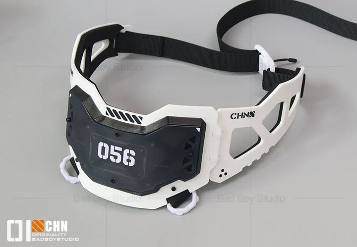 Máscara Facial Completa Cyberpunk de Badboystudio, Conjunto de Casco Táctico Mecánico, Accesorio de Ciencia Ficción, Cosplay, Actuación en Escenario, Regalo, Juguetes