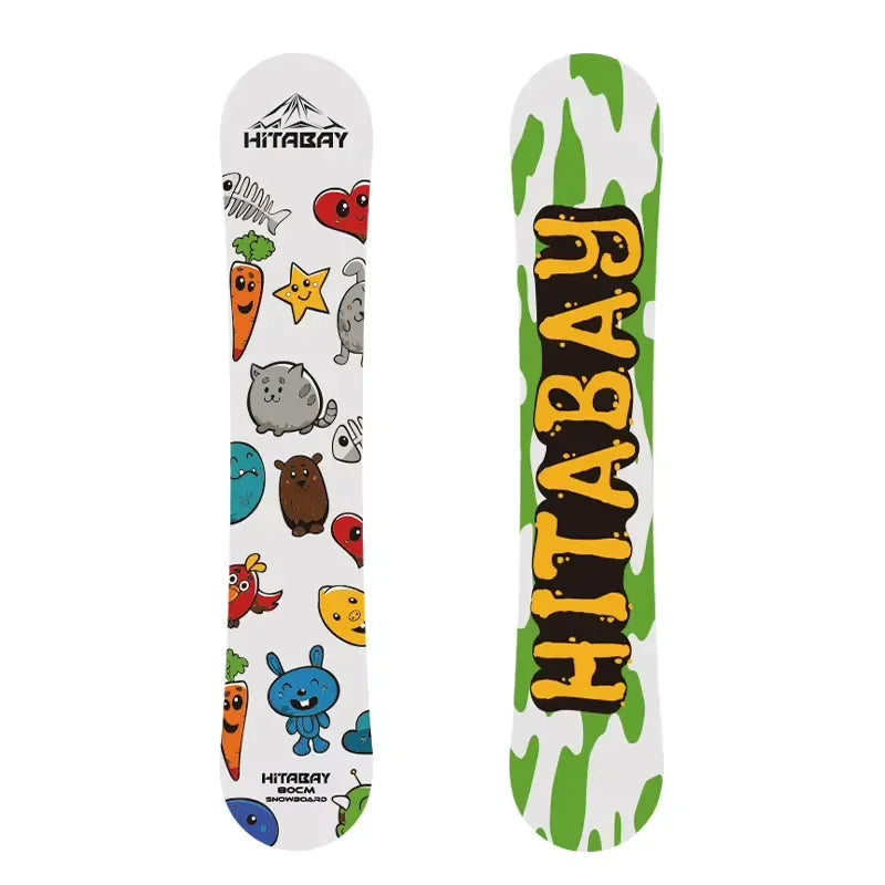Tabla de Snowboard para Deportes de Invierno al Aire Libre, con Núcleo de Madera Resistente, para Navegar en Todo Tipo de Terreno