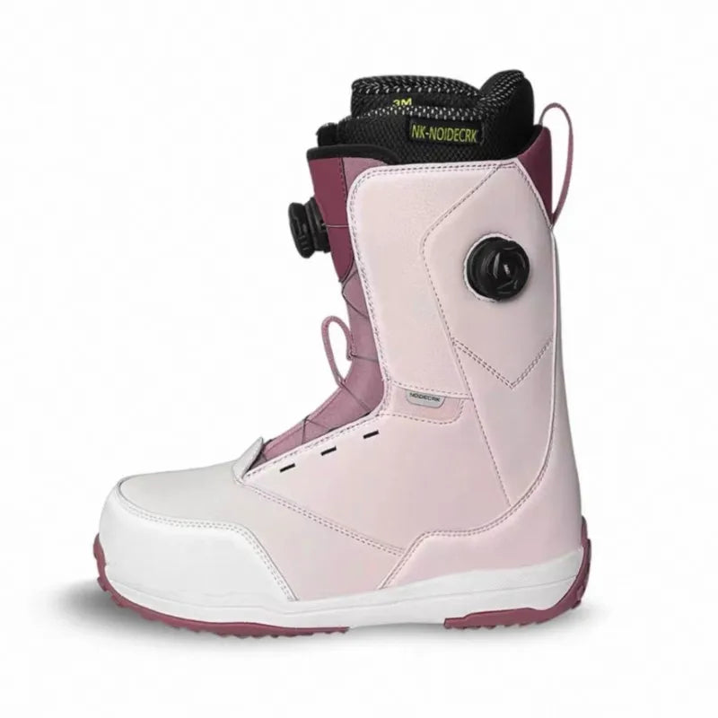 Botas de Snowboard para Patinaje en Nieve, con Doble Cordón, Todoterreno, de Alta Dureza