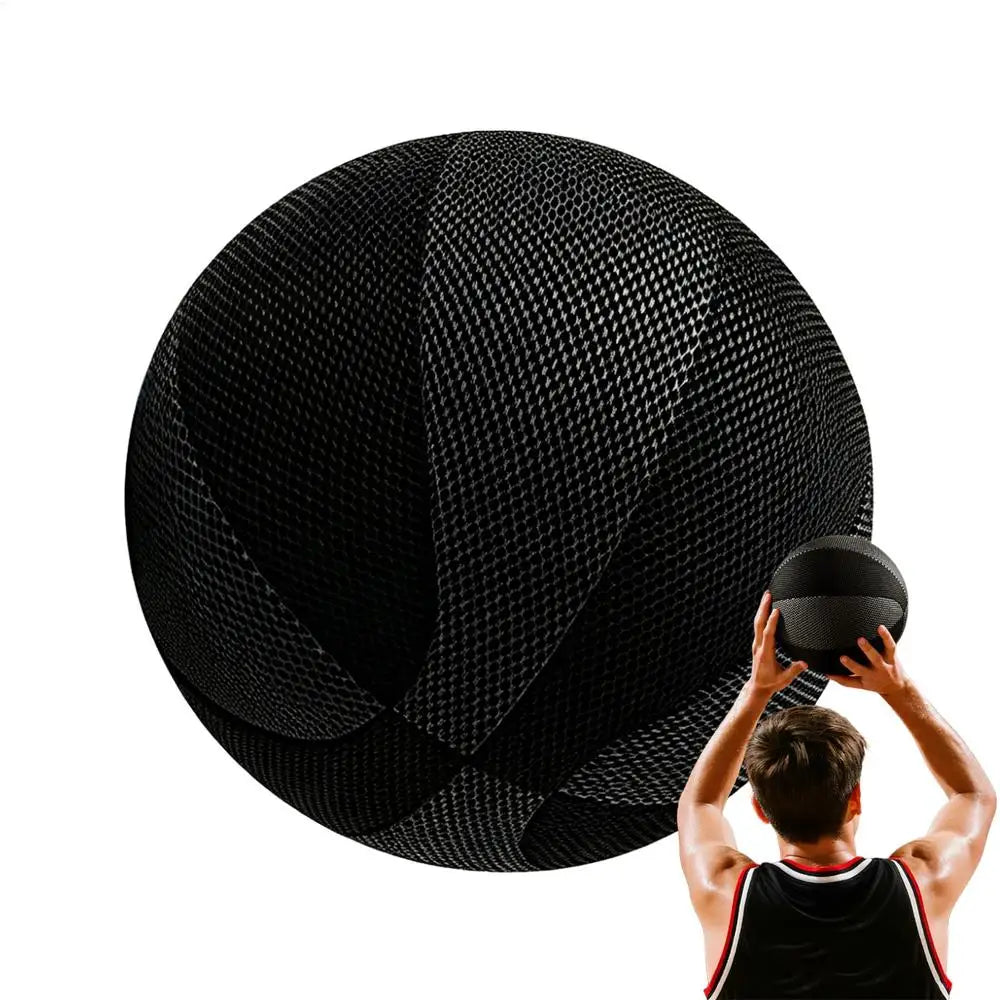 Balón de Baloncesto Silencioso, Sólido, de Alto Rebote, Antideslizante, para Driblar en Interiores, para Niños, Estudiantes, Adolescentes y Adultos