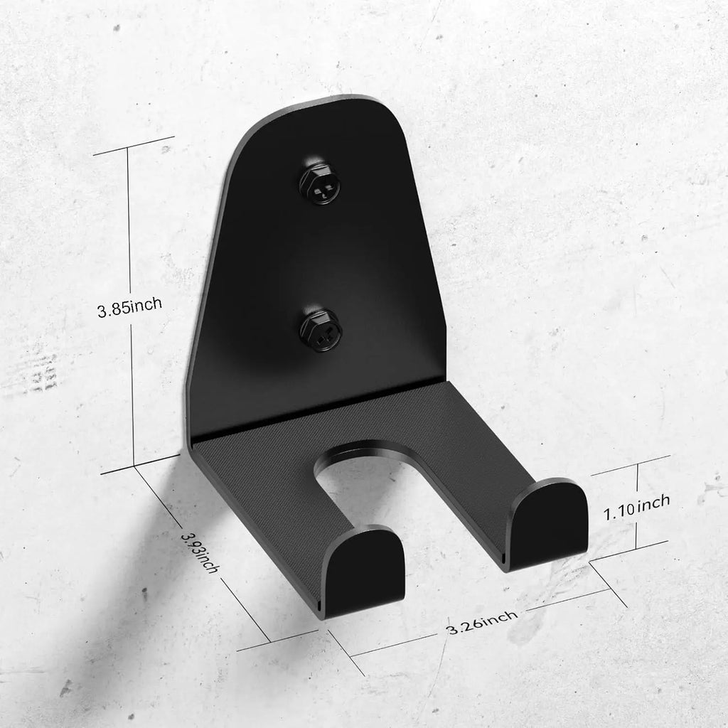 Soporte vertical para barras de pesas de 2 pulgadas, organizador de gimnasio de acero: solución para ahorrar espacio y guardar barras de pesas en el garaje o en el gimnasio de casa.