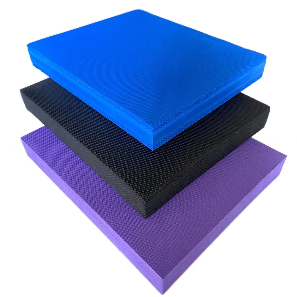 Almohadilla de equilibrio suave, estera de Yoga TPE, almohadilla de ejercicio de espuma, cojín de equilibrio grueso, tabla de equilibrio para Fitness, Yoga, Pilates, para fisioterapia