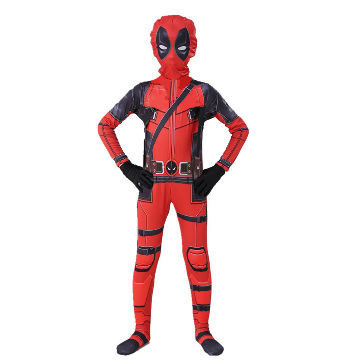 Disfraz de Deadpool de Alta Calidad, Disfraz de Halloween, Traje de Deadpool, Mono de Deadpool, Disfraz para Carnaval, Festival, Regalo, Set con Espada