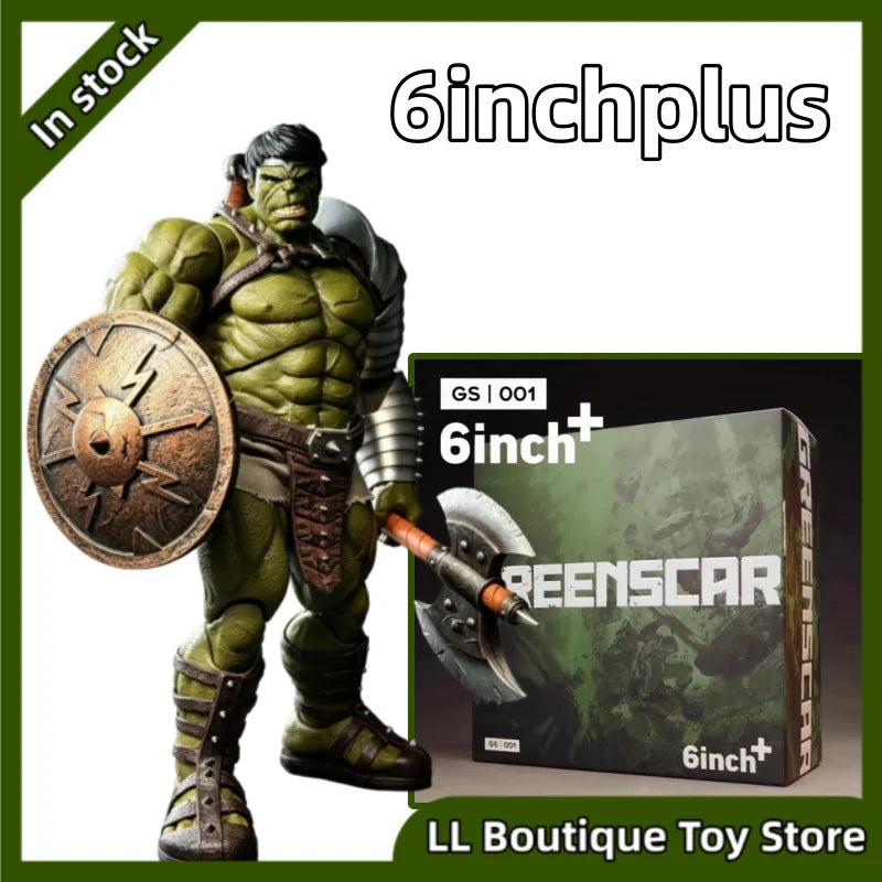 [Envío en 24 horas] Figura de acción 6inchplus Hulk GREENSCAR GS001 Hulk 1/12