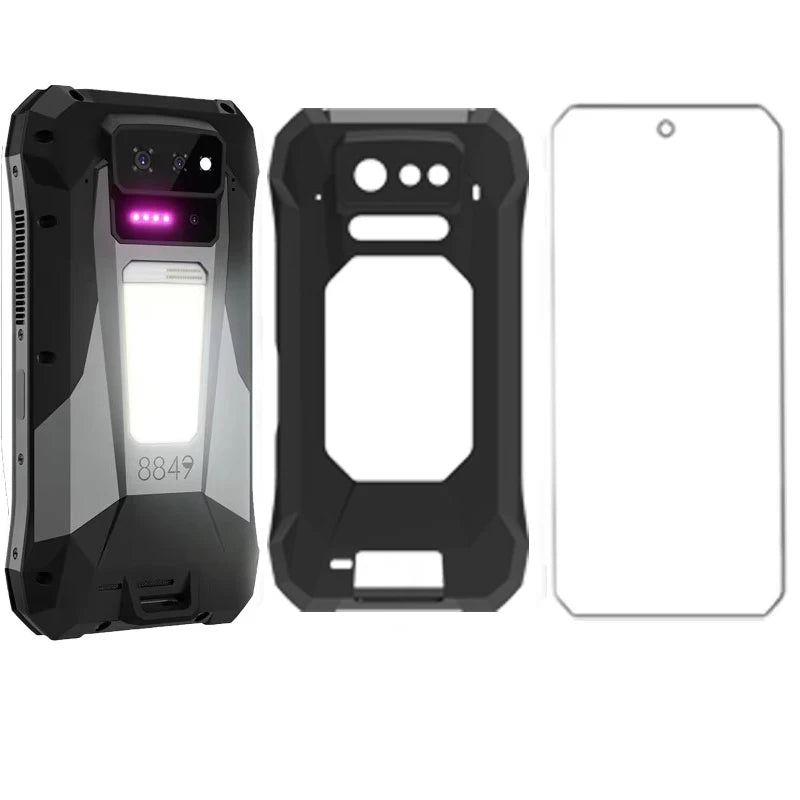 Smartphone Resistente 8849 Tank X de Unihertz con Proyector de 220 Lúmenes y 1080P, Android 15, 17600mAh, 512GB, Dimensity 8200, NFC, Versión Nocturna 2026
