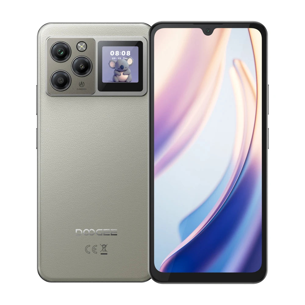 Smartphone DOOGEE M30 Pro Android 16 64GB+256GB IP68 Pantalla trasera 6.88” Pantalla 120Hz Batería 8000mAh Cámara de 64MP Teléfono móvil
