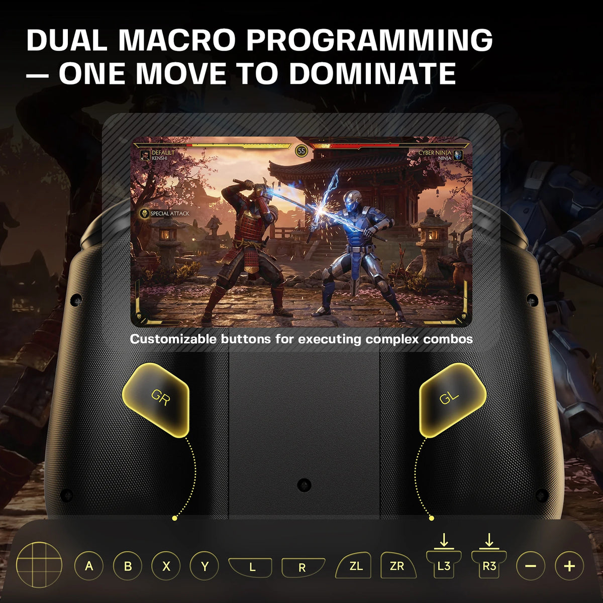 Mando inalámbrico NYXI Hyperion 3 para Switch 2