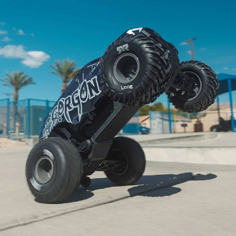 Arrma Gorgon RTR, coche RC sin escobillas, escala 1/10, 2WD, camión monstruo eléctrico, vehículo todoterreno, juguete de hobby para adultos, regalo de Navidad