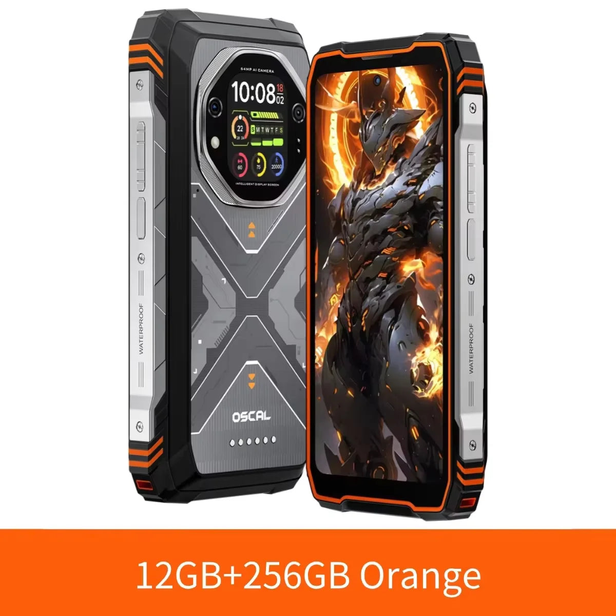 Smartphone resistente Blackview OSCAL TANK 1 5G, 20000mAh/55W, pantalla FHD+ de 6,78" a 120Hz, MTK7050, cámara Android, IP68/IP69K/GPS/NFC