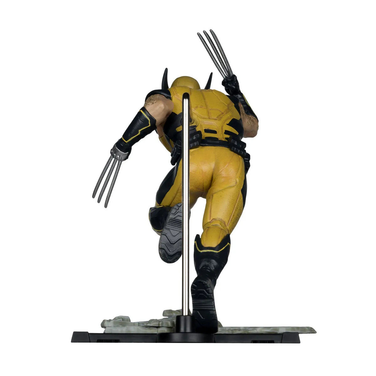 Mcfarlane Toys Wolverine, Estatua Articulada a Escala 1:10, Colección Marvel Games, Modelo Gold Label, Kit de Garaje