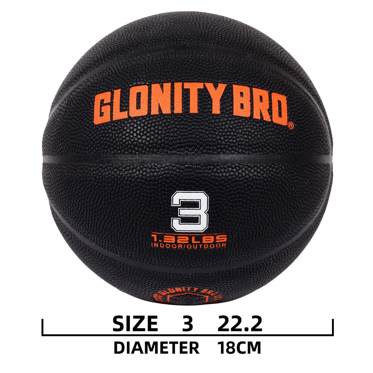 Balón de baloncesto Trainer Small Heavy Ball, tamaño 3, para interiores y exteriores: mejora las habilidades de drible, pases, manejo y rebotes